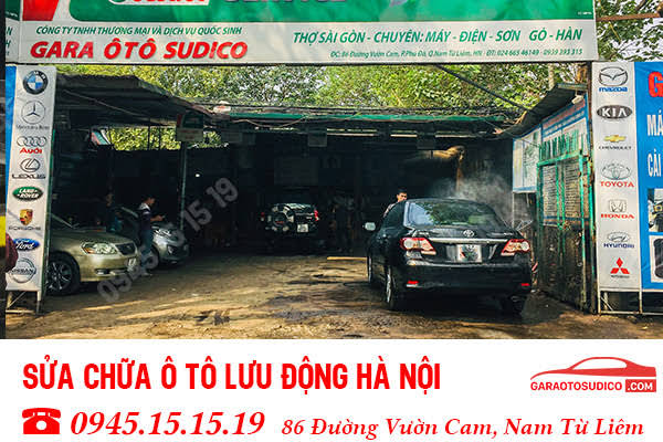 DỊCH VỤ CỨU HỘ Ô TÔ Ở HÀ NỘI 24/7 GARAGE SUDICO 0945151519