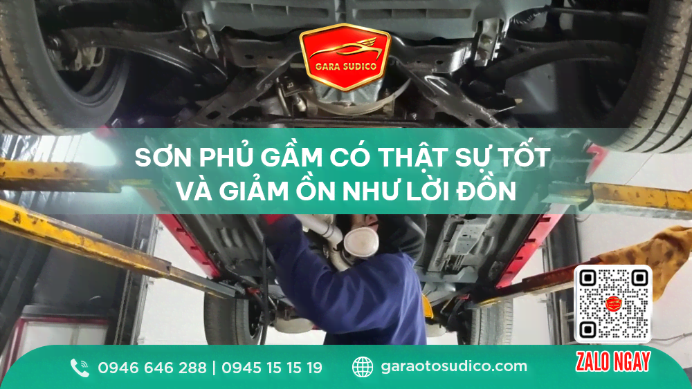 SƠN PHỦ GẦM CÓ THẬT SỰ TỐT VÀ GIẢM ỒN NHƯ LỜI ĐỒN