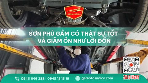 Ảnh SƠN PHỦ GẦM CÓ THẬT SỰ TỐT VÀ GIẢM ỒN NHƯ LỜI ĐỒN