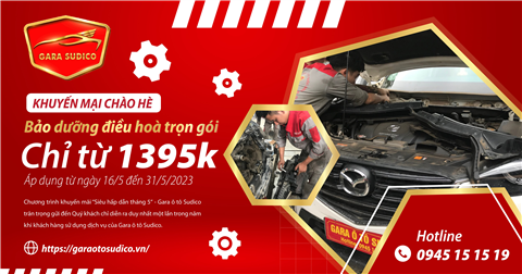 Ảnh KHUYẾN MẠI CHÀO HÈ - BẢO DƯỠNG ĐIỀU HÒA TRỌN GÓI 1395K