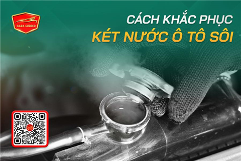 Ảnh CÁCH KHẮC PHỤC KÉT NƯỚC Ô TÔ BỊ SÔI