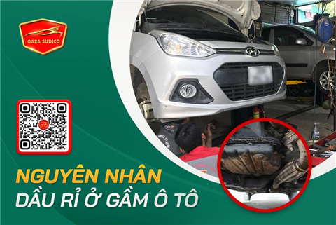 Ảnh LỖI CHẢY DẦU DƯỚI GẦM Ô TÔ: Nguyên nhân và cách khắc phục