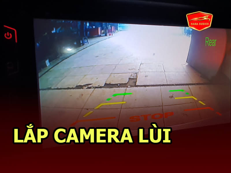 Lắp đặt Camera lùi tại Mỹ Đình, Hoài Đức - Hà Nội | Gara sửa chữa ô tô Sudico