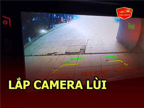 Ảnh Lắp đặt Camera lùi tại Mỹ Đình, Hoài Đức - Hà Nội | Gara sửa chữa ô tô Sudico