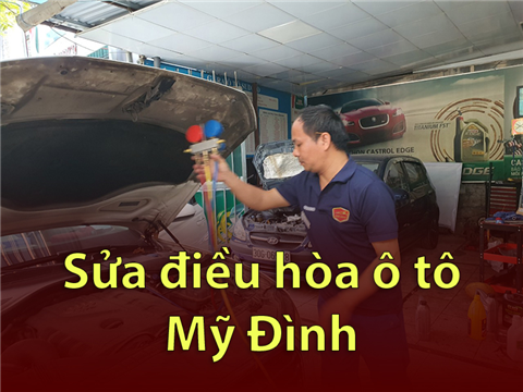 Ảnh Sửa điều hòa ô tô ở Mỹ Đình - Gara ô tô Sudico, uy tín, chất lượng, giá tốt