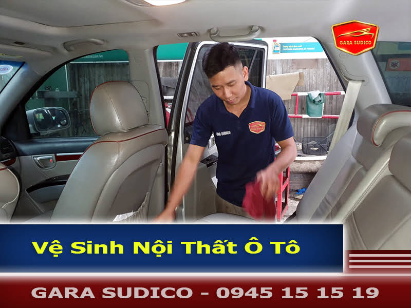 Dọn Nội Thất Ô Tô Chất Lượng - Chi Tiết - Chuyên Nghiệp ở Mỹ Đình, Nam Từ Liêm, Hà Nội | Gara Sửa Chữa Ô Tô Sudico